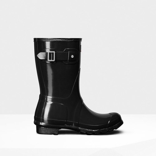 Hunter Original Gloss Short Wellies (I075O) Ireland